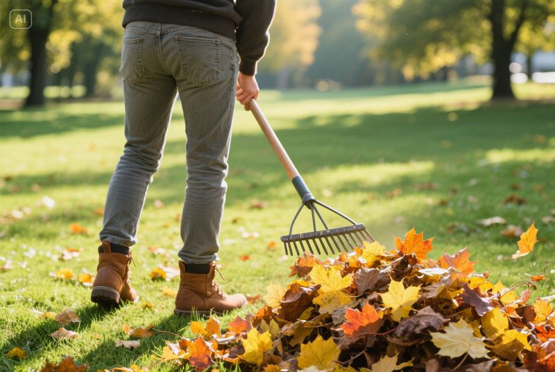 Leaves Raking
